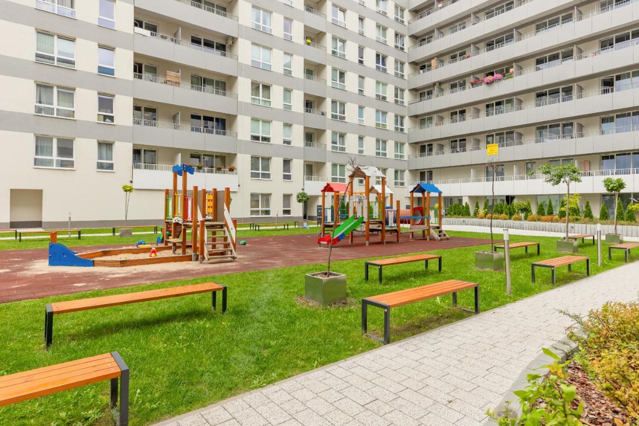 Apartment With Ac Warsaw Mokotow Business Centre By Noclegi Renters Exterior foto